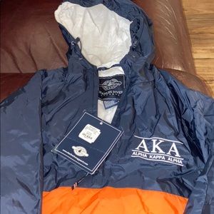 Alpha Kappa Alpha Auburn windbreaker
